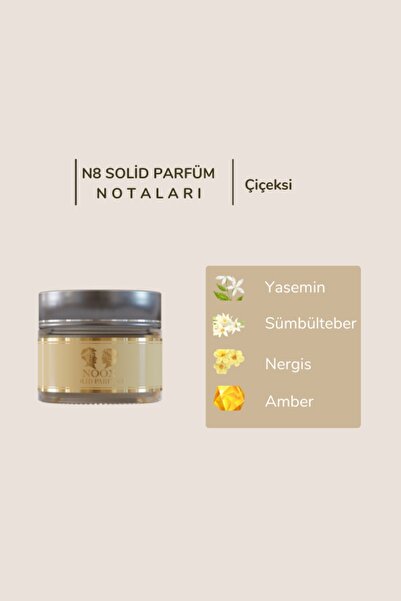 noox perfumes N8 Katı Parfüm