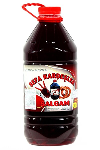 SEFA KARDEŞLER Şalgam Suyu 3 lt Acısız