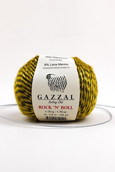 Gazzal Rock'n Roll 50 Gr El Örgü Ipligi Taka Yarn (13956 Rnr)