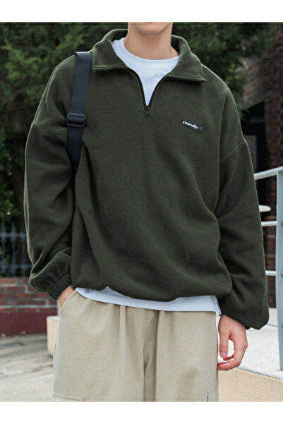 pandy Ανδρικό φούτερ Fleece Oversize