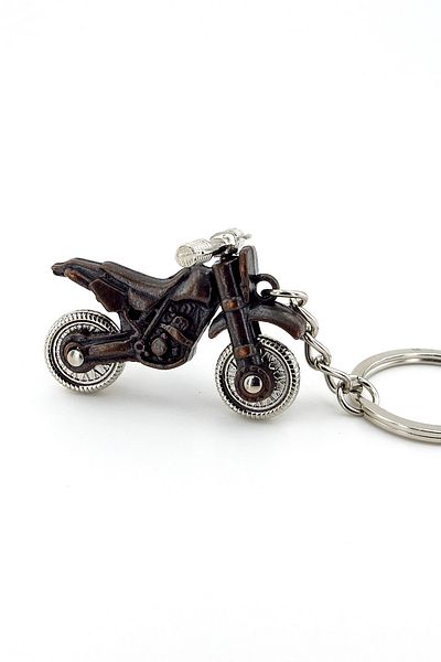 Solfera Motocross Racing Motorcycle Retroi Metal Keychain KC088