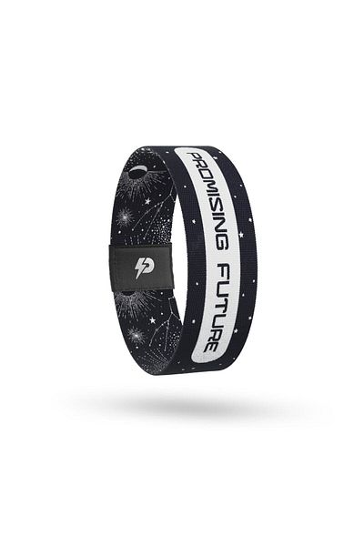 SPIQE Promising Future - Recycled Unisex Elastic Printed Bracelet and Reminder Card