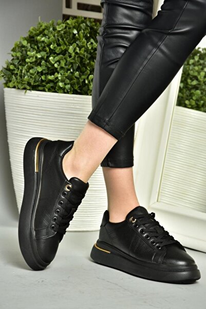 Fox Shoes S973111009 Czarne trampki Trampki