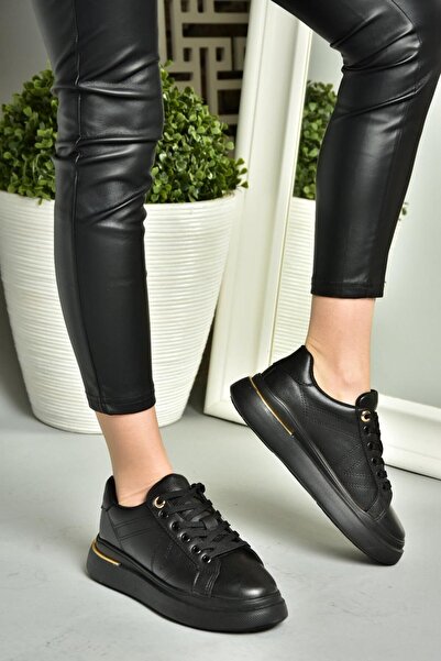 Fox Shoes S973111009 Czarne trampki Trampki