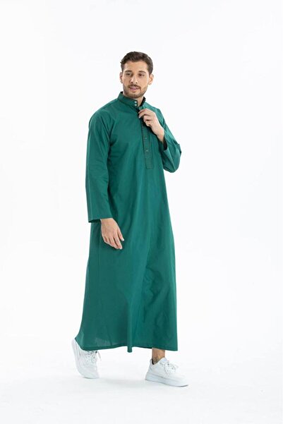 Mercan Hijab Mercan Cellabiye Fistan Nakışlı Elbise