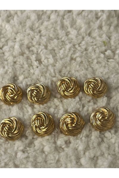 ODDA TASARIM ATÖLYESİ jacket button set gold detail