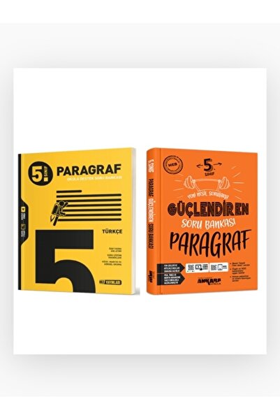 Hız Yayınları Hız 5. Sınıf Türkçe Paragraf Soru Bankası & Ankara 5. Sınıf Par...