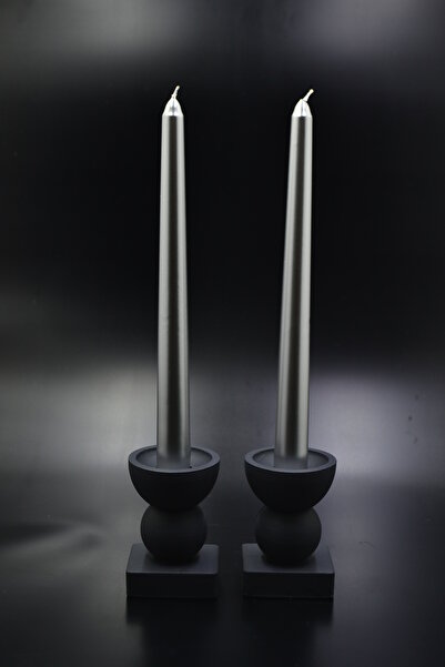 Dolce Şamdan ve Mum Seti 2li