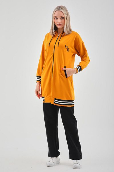 WestBound Γυναικείο Casual Sports Σετ δύο τεμαχίων MUSTARD
