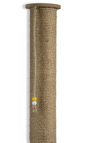 PUGALO 90 cm Large Cat Scratching Post Brown Color