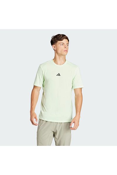 Mens green adidas t store shirt