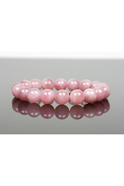 Padore Accessory Kadın Gül Kuvars Doğal Taş Bileklik