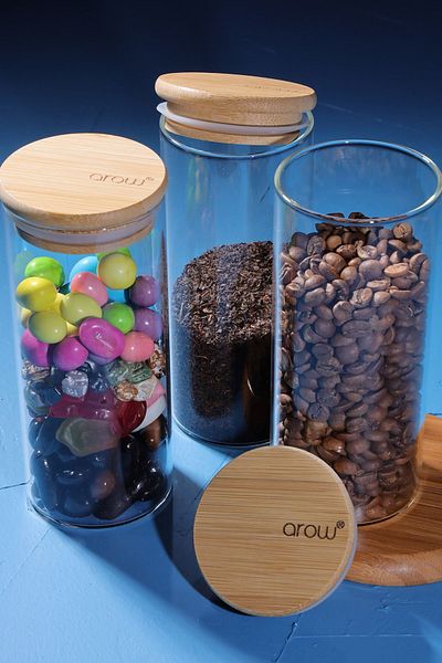 AROW Betsy Bamboo Jar with Lid 300 Ml TR-3981