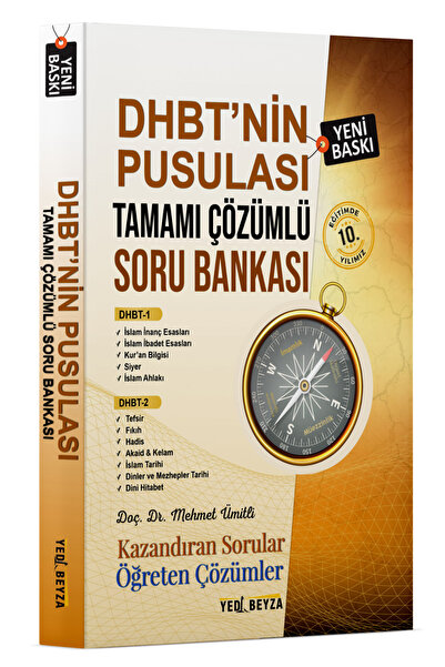 YEDİBEYZA Dhbtnin Pusulası Çözümlü Soru Bankası