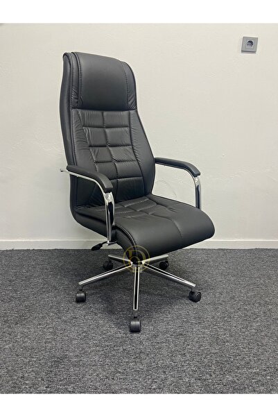DURU OFİS MOBİLYALARI KUMSAL MÜDÜR / MAKAM KOLTUĞU - SİYAH