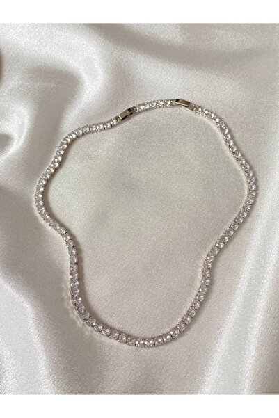 h&b design jewel Dönmeyen Silver Su Yolu Choker & Kolye