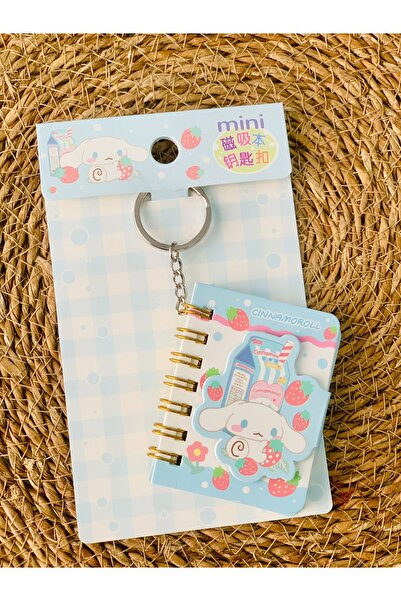 Meyra Accessories Breloc și caiet cu capac magnetic Sanrio Kawaii, dimensiune...