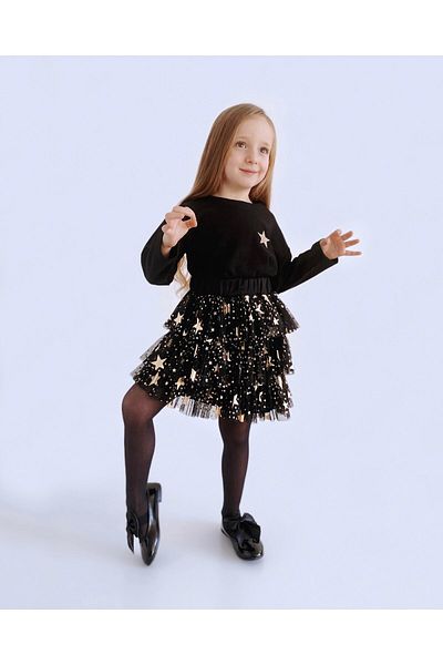 le petit sole Girl's Belly Dress Set