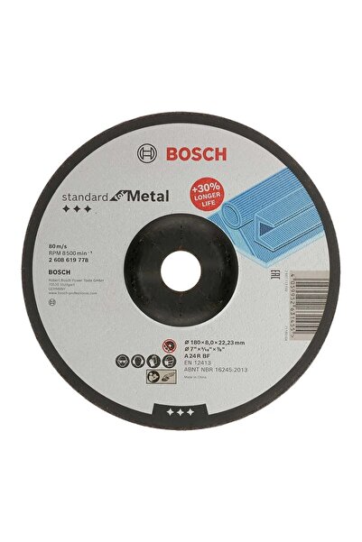 Bosch 180*8 Standard For Metal Taşlama Taşı