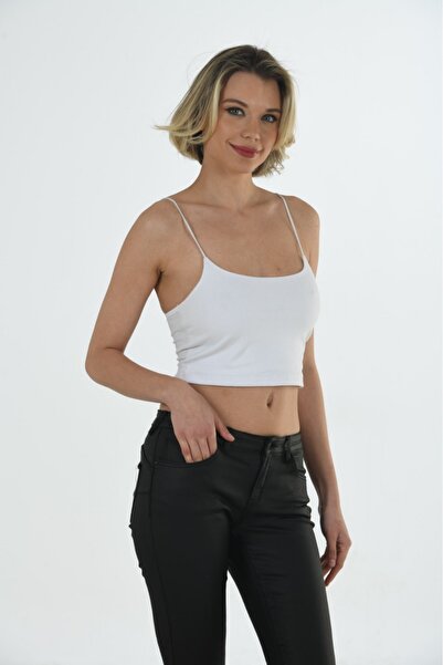 Anıt 5 штук бюстгальтер з бретельками Crop Top блуза 98% бавовна 2% еластан