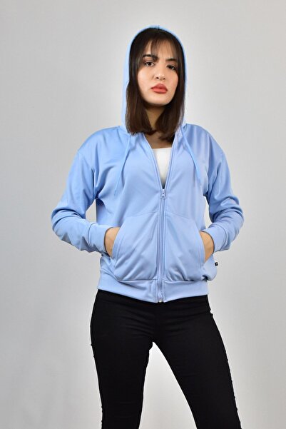 yakamor Hanorac cu glugă cu fermoar pentru femei