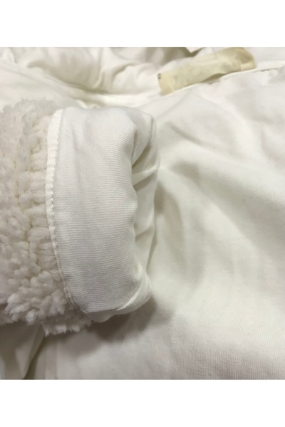 Nonno Kids ERKEK BEBEK PELUŞ TEDDY KAPÜŞONLU MONT