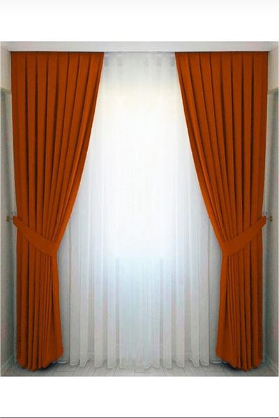 BD beyaz dokuma High Quality Tile Pleated Single Wing Background Curtain