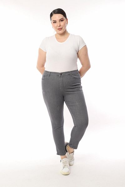 yakamor Stone Detailed Battal Nail Women's Jeans
