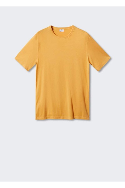 MANGO Man Lightweight merserize günlük tişört