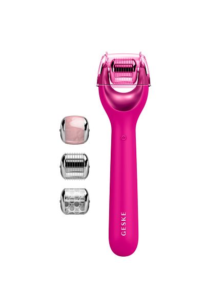 Geske SmartAppGuided™ MicroNeedle Face Roller | 9 in 1