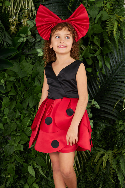 zühre balaban uğur böceği kostüm çiçek kız elbise