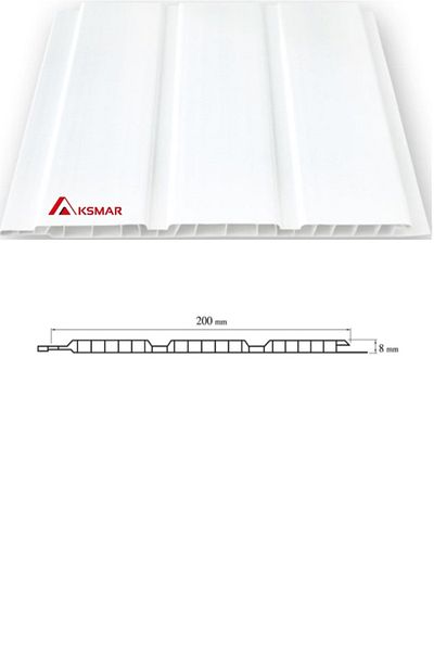 AKSMAR Plastic Hanging Ceiling Lamp with Fug White (12 PIECES 2 MT NECKS)
