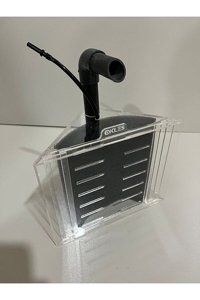 KLES corner sumplu pipe filter L BOY CLEAR hamburg aquarium filter air motor operated inner filter