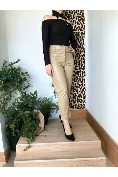 BEBE PLUS Leather Pants