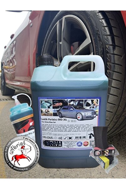 Abrias Lastik Parlatıcı jel Eko 5lt 1 Biberon 1 Sünger Hediye