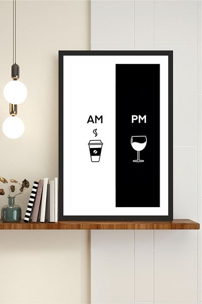 Cadran Home Written Ξύλινο MDF Πίνακας MDF με εμφάνιση πλαισίου