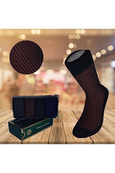 Sevamed Medikal Bamboo Perfume Scented Seamless Men's Socks 4 Pairs (40-45)