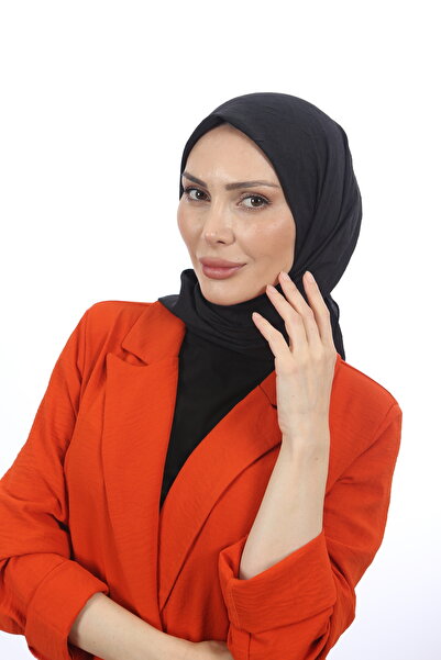 Trablus Hijab γυναικείο φουλάρι μπαμπού μαύρο