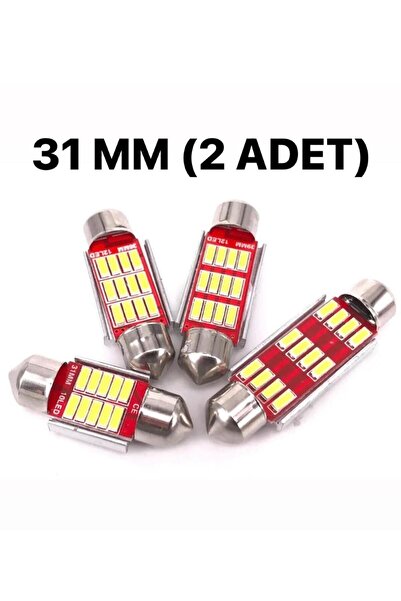 SİSA SENİSTESENAL Sofit Led Canbus C5w Tavan Plaka Ampül 31mm 2 Adet