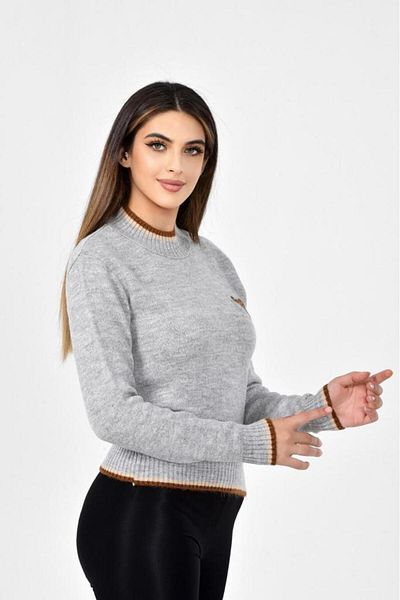 NYN TEKSTİL Women's Crew Neck Knitwear Sweater