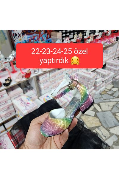 patik ayakkabı PANTOF DE FATA CU TOC