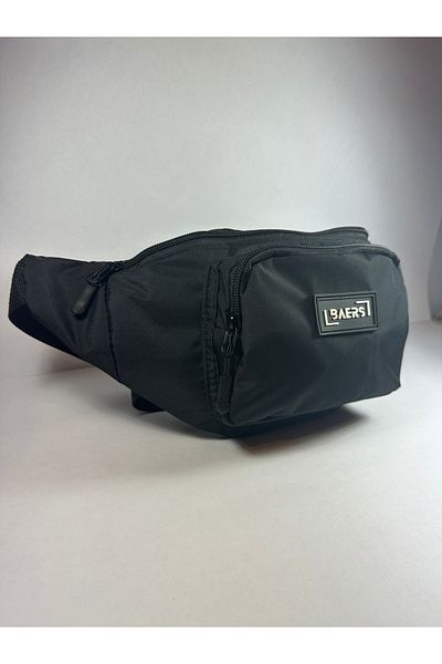 MEYL ÇANTA BAERS Double compartment,Two Eyes, Large volume,Black waist bag