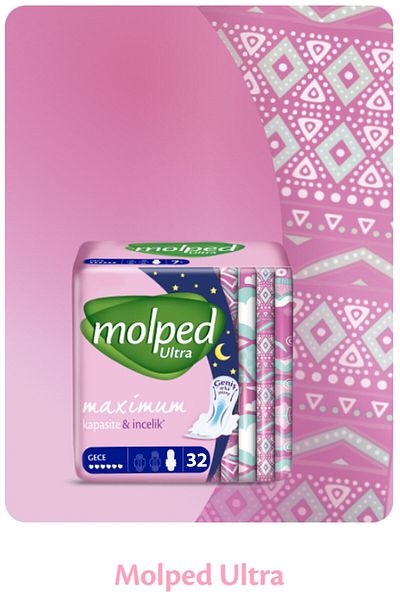 Molped Ultra Super Economic Night Hygienic Pad 32 Pack