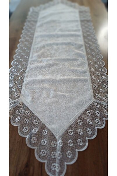 Neweste runner masa örtüsü ranır konsol örtüsü güpürlü kadife solon masa örtü...