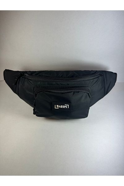 MEYL ÇANTA BAERS Double compartment,Two Eyes, Large volume,Black waist bag