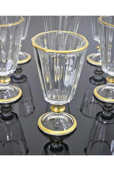 Zeryas Home Coffee side presentation water cup 6 Pieces