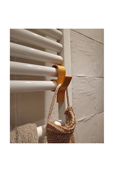 Mosilla Havlupan Askısı 4 Adet Havlu ve Bornoz Askılık Gold