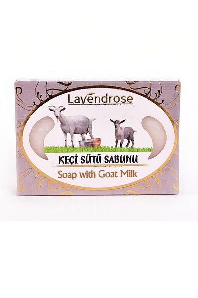 Lavendrose Goat Milk Soap - 100% Natural Goat Milk Soap - Anti-Blemish Soap - Mold Soap 100 Gr