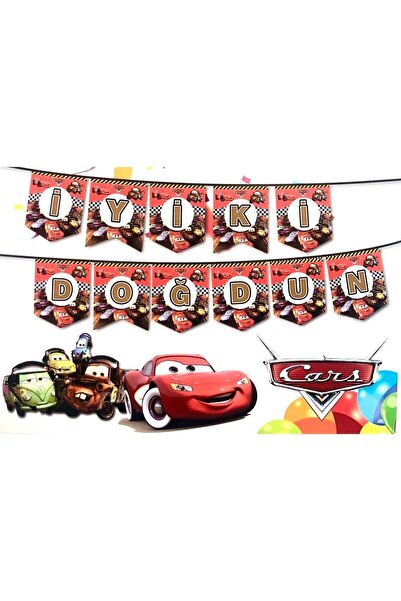Görkem Toptan Arabalar Karakterli Cars Temalı Şimşek Mc Queen Parti Konsepti ...
