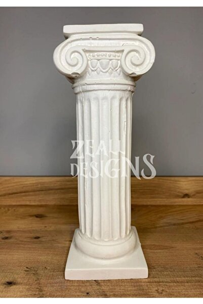 ZEALL DESIGNS Dekoratif İskandinav Roma Sütunu Obje